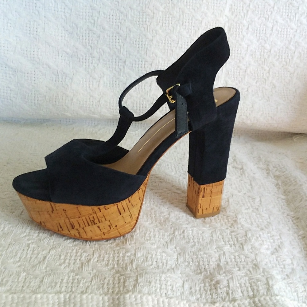 New Dolce Vita 👠Navy Suede Platforms (💲price reduced!) 💖 US 8 M